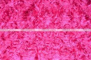 Rosette Satin - Fabric by the yard - Hot Pink