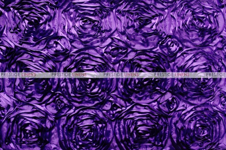 Rosette Satin - Fabric by the yard - Lt Purple