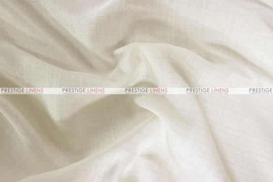 Rustic Linen - Fabric by the yard - Ivory