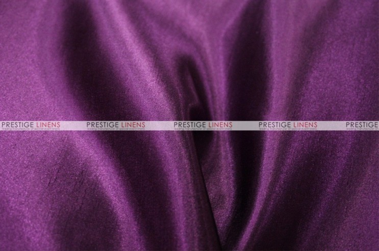 Shantung Satin - Fabric by the yard - 1033 Lt Plum