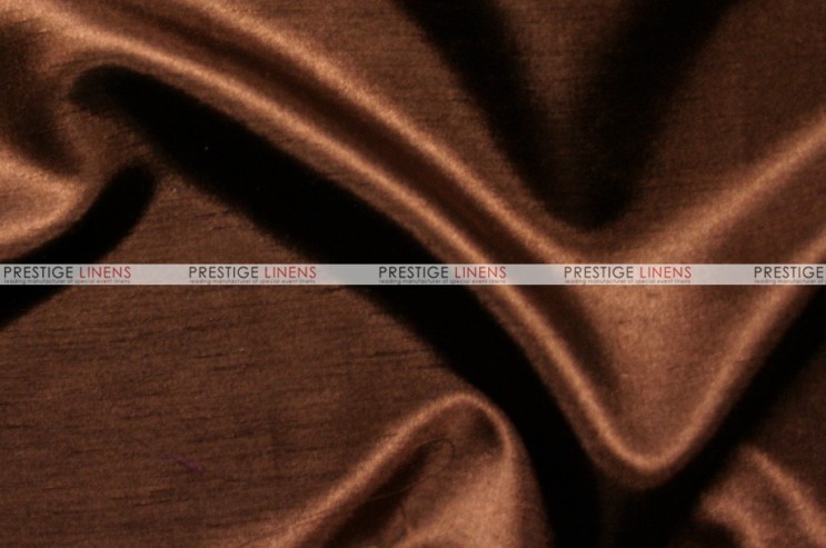 Shantung Satin - Fabric by the yard - 333 Brown