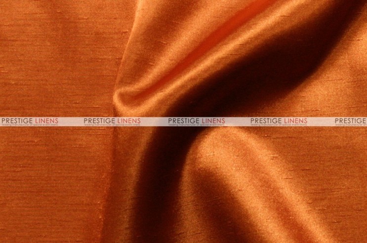 Shantung Satin - Fabric by the yard - 447 Dk Orange