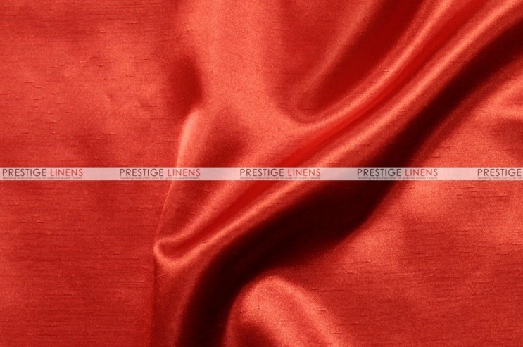 Shantung Satin - Fabric by the yard - 626 Red