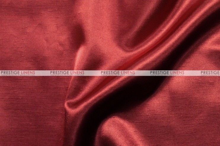 Shantung Satin - Fabric by the yard - 627 Cranberry