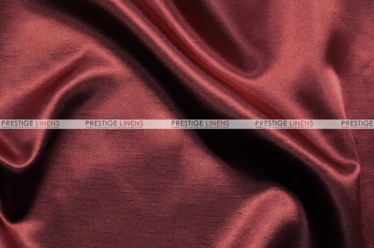 Shantung Satin - Fabric by the yard - 628 Burgundy