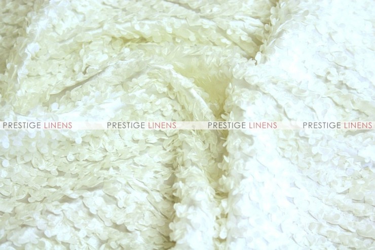 Snow Petal - Fabric by the yard - Ivory