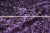 Snow Petal - Fabric by the yard - Plum