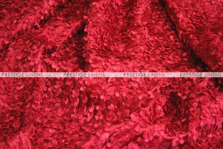 Snow Petal - Fabric by the yard - Red