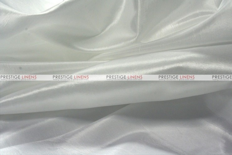 Solid Taffeta - Fabric by the yard - 126 White