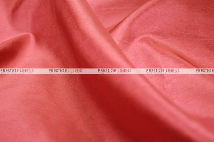 Solid Taffeta - Fabric by the yard - 432 Coral