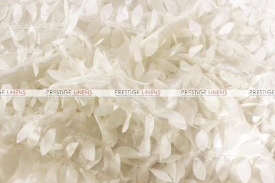 Leaf Petal Taffeta Draping - Ivory