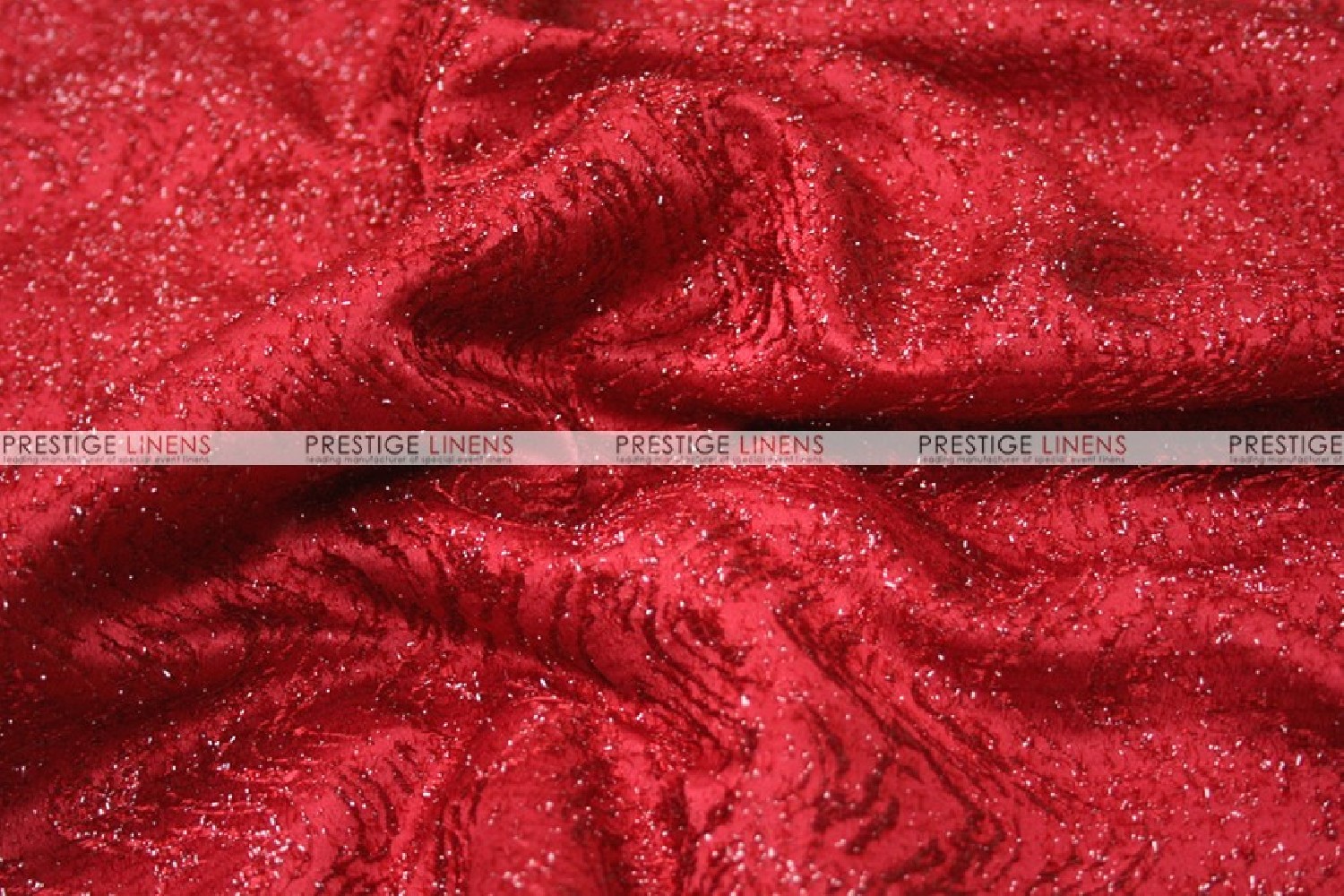 Sparkle Dust Fabric by the yard Red Prestige Linens