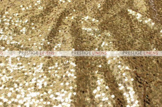 Taffeta Sequins Embroidery - Fabric by the yard - Gold