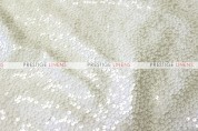 Taffeta Sequins Embroidery - Fabric by the yard - Ivory