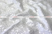 Taffeta Sequins Embroidery - Fabric by the yard - White