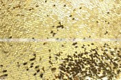 Teardrop Sequins - Fabric by the yard - Gold