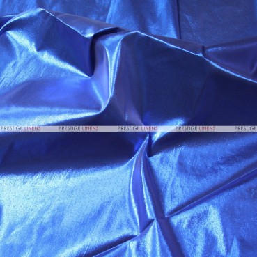 Tissue Lame - Fabric by the yard - Royal