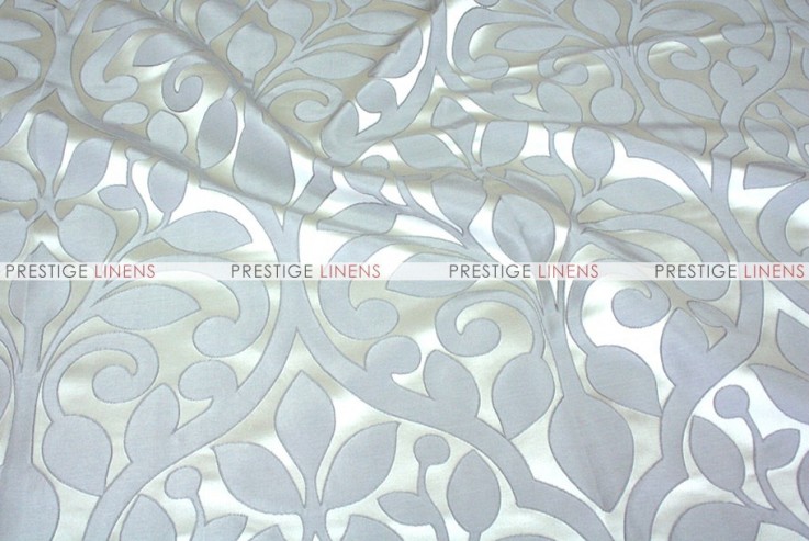 Tuscany Jacquard - Fabric by the yard - Silver