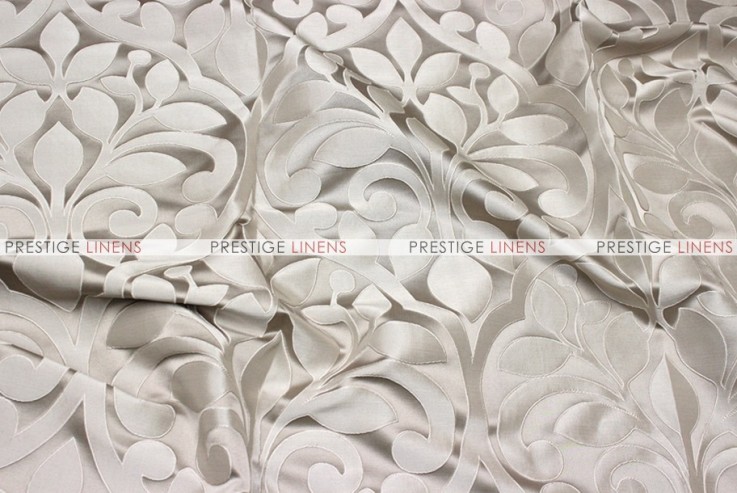 Tuscany Jacquard - Fabric by the yard - Taupe