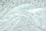Tuscany Jacquard - Fabric by the yard - White