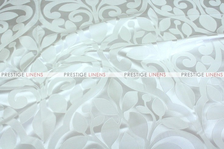 Tuscany Jacquard - Fabric by the yard - White