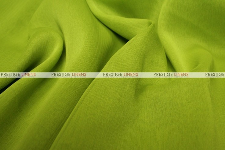 Two Tone Chiffon - Fabric by the yard - Avocado