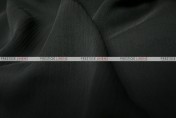 Two Tone Chiffon - Fabric by the yard - Black