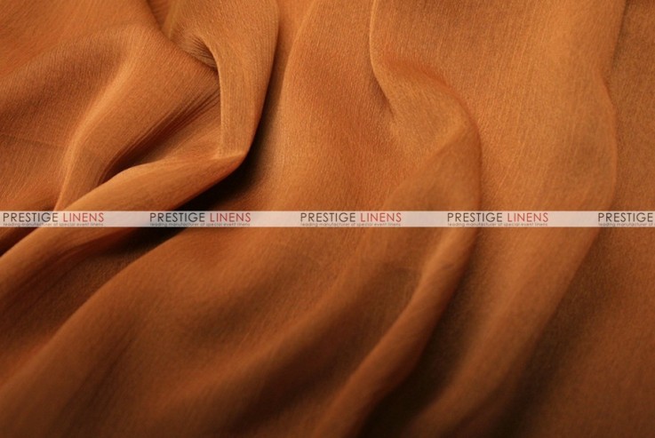 Two Tone Chiffon - Fabric by the yard - Cinnamon