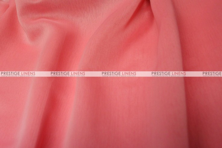 Two Tone Chiffon - Fabric by the yard - Coral