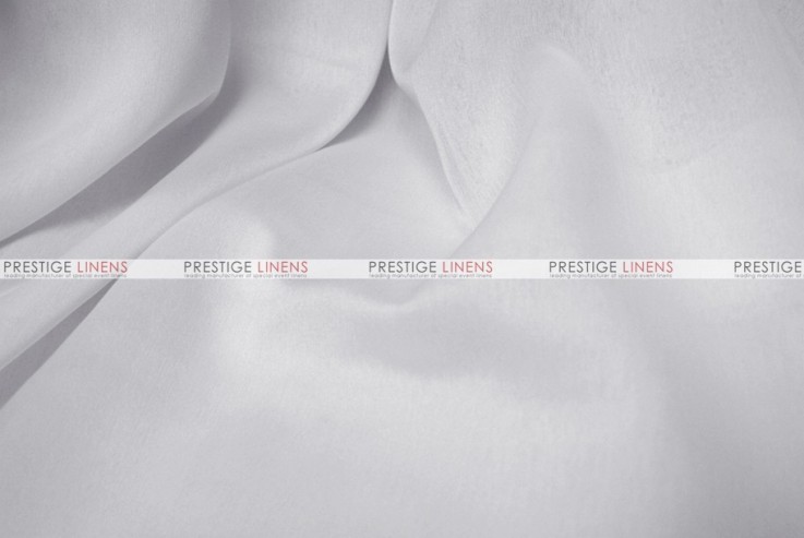 Two Tone Chiffon - Fabric by the yard - White