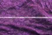 Victorian Stretch Lace - Fabric by the yard - Plum