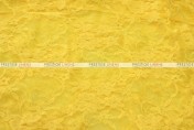 Victorian Stretch Lace - Fabric by the yard - Yellow