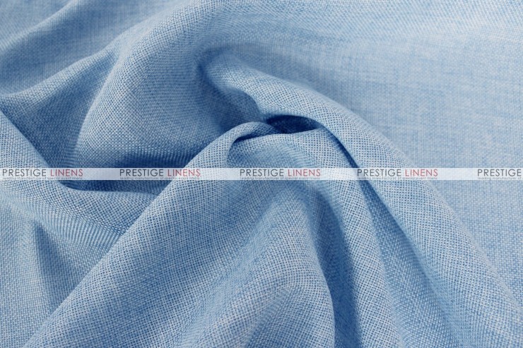 Vintage Linen - Fabric by the yard - Baby Blue