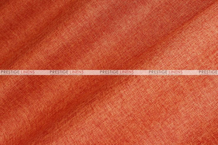 Vintage Linen - Fabric by the yard - Dk Orange