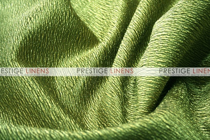 Luxury Textured Satin Draping - Apple