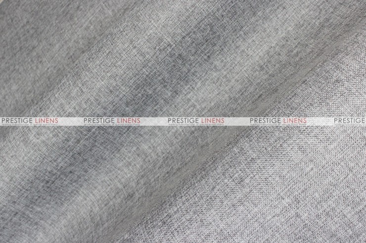 Vintage Linen - Fabric by the yard - Silver