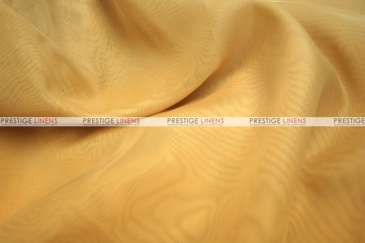 Voile - Fabric by the yard - Gold