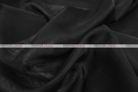 Voile (FR) - Fabric by the yard - Black