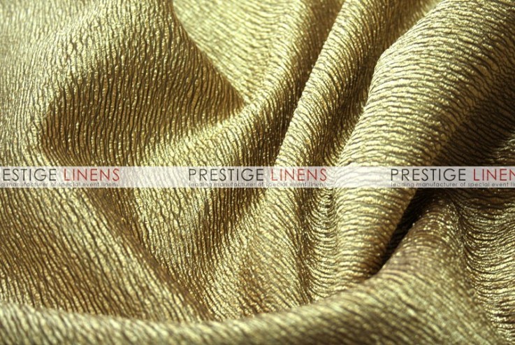 Luxury Textured Satin Draping - Gold