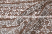 Rachelle Lace Table Linen - 333 Brown