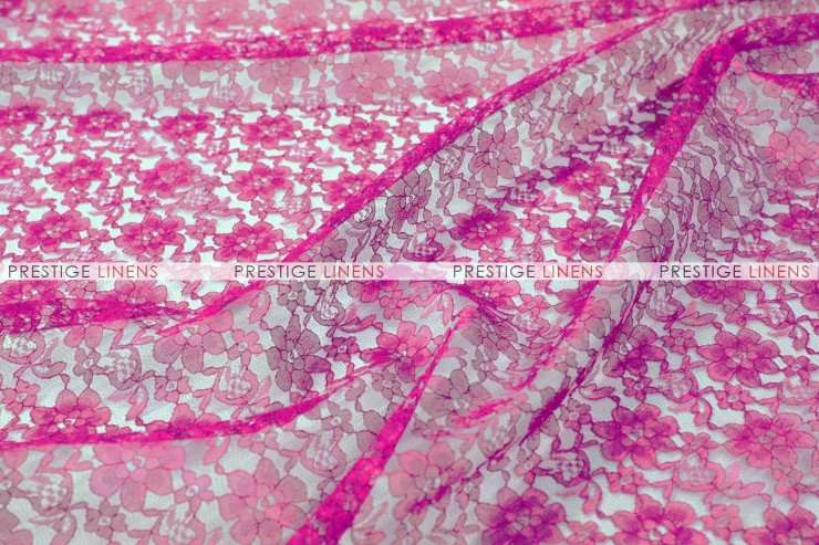Rachelle Lace - Fabric by the yard - 529 Fuchsia