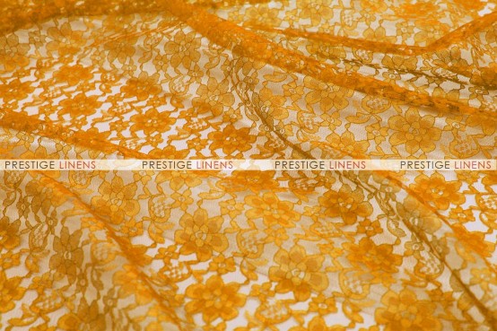 Rachelle Lace - Fabric by the yard - 431 Orange
