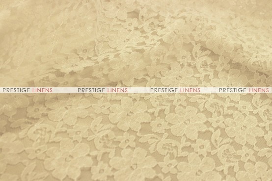 Rachelle Lace - Fabric by the yard - 130 Champagne