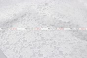 Rachelle Lace - Fabric by the yard - 126 White