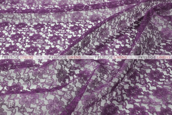 Rachelle Lace - Fabric by the yard - 1034 Plum