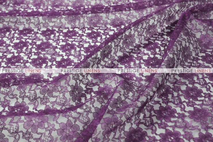 Rachelle Lace - Fabric by the yard - 1034 Plum