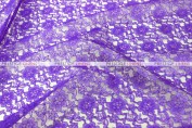Rachelle Lace - Fabric by the yard - 1032 Purple