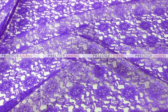 Rachelle Lace - Fabric by the yard - 1032 Purple