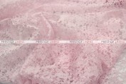 Rachelle Lace Chair Caps & Sleeves - 527 Pink