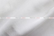 Vintage Linen Aisle Runner - White